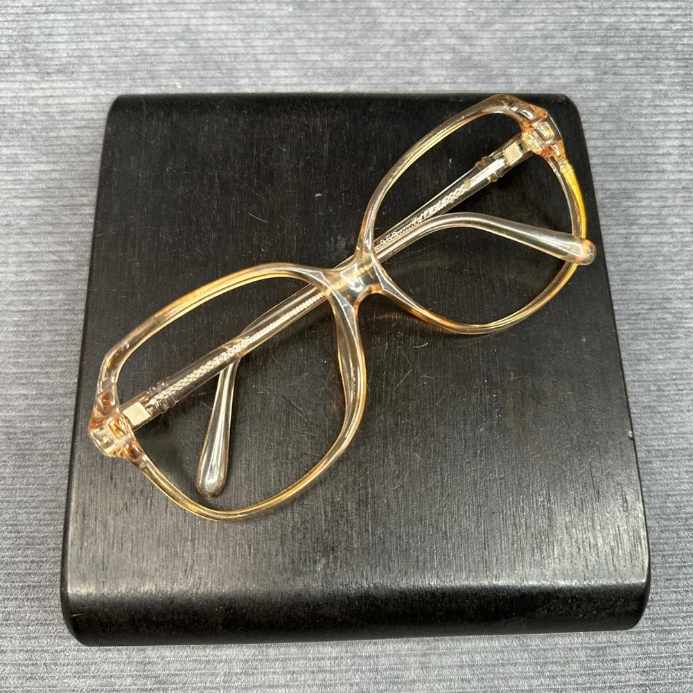 Vintage Peach Champagne Butterfly Reading Glasses Y2k 969 Taiwan